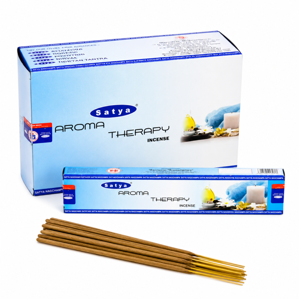 Satya Aroma Therapy wierookstokjes 20 cm verpakking 15 gram
